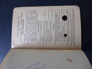 Libreta Antigua C. Ahorros Provincial Gipuzkoa