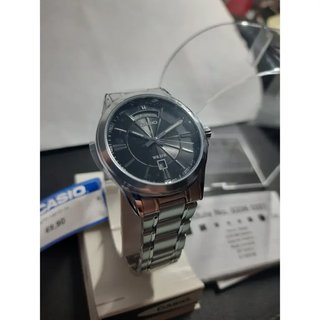 Orologio Casio Uomo Nero Argento