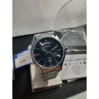 Orologio Casio Uomo Nero Argento