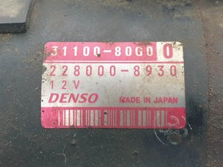 MOTOR ARRANQUE SUZUKI SUZUKI IGNIS RG (FH) 2000-2003