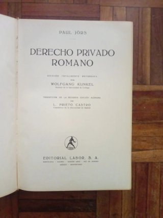 Derecho privado Romano