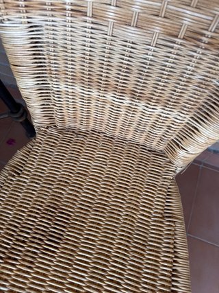 2 Sillas de mimbre Ikea (2 unidades)