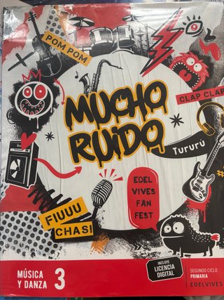 Libro Música y Danza 3º Primaria Edelvives