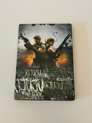 resident evil 5 xbox 360 steelbook edition pal ita