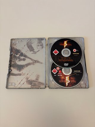 resident evil 5 xbox 360 steelbook edition pal ita