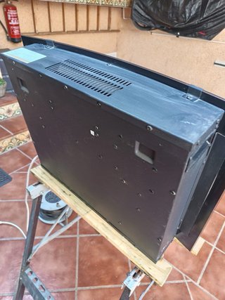 Chimenea electrica pequeña