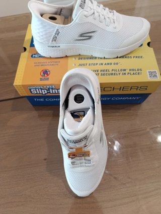 Zapatillas Skechers Slip-Ins Hombre Blancas