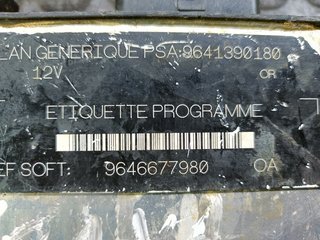CENTRALITA MOTOR UCE CITROEN XSARA FAMILIAR 96466