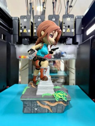 Diorama Lara Croft