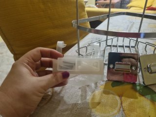Estante de esquina para ducha