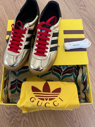 Adidas x Gucci Gazelle Oro