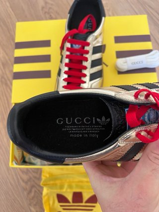 Adidas x Gucci Gazelle Oro