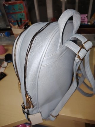Zaino azzurro donna