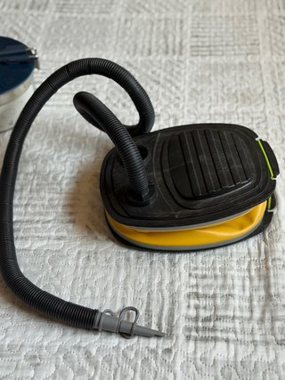 Inflador de pie para colchones/barcas