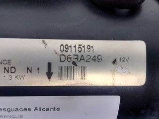 MOTOR ARRANQUE PEUGEOT PEUGEOT 106 (S1) 1991-1996