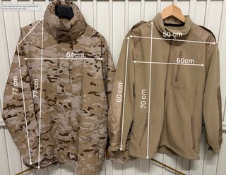 Chaquetón / Abrigo intemperie (3 en 1) árido T-M/L