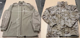 Chaquetón / Abrigo intemperie (3 en 1) árido T-M/L