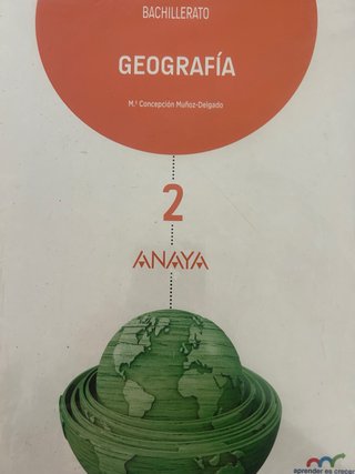 Geografía, 2 Bachillerato