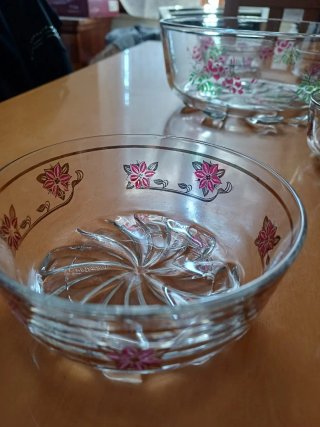 Set Vintage Ciotola e secchiello ghiaccio con pinz