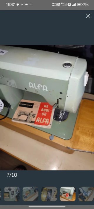 Máquina de coser Alfa Cilfamatic 104 Vintage