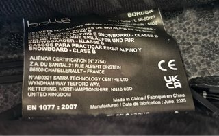 Casco Bollé Border L Negro Nuevo