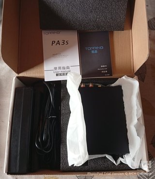 Amplificador Topping PA3s Negro