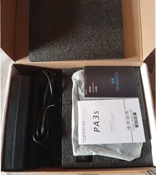 Amplificador Topping PA3s Negro
