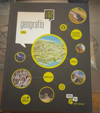 Geografía, Bachillerato 2, Humanidades y cienci...