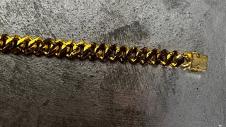 Collana oro diamantata