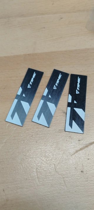 Lames carbon/Carbon Blades pedal Time/Mavic iclic