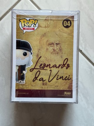 Leonardo da Vinci 04 Funko Pop Artists