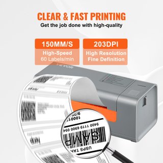 Stampante Termica Etichette Barcode 4x6 203 DPI