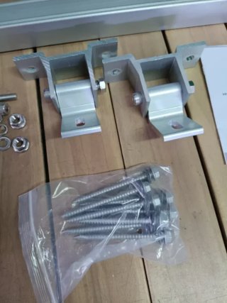 Soporte Módulo Solar Balcón/Techo Plano