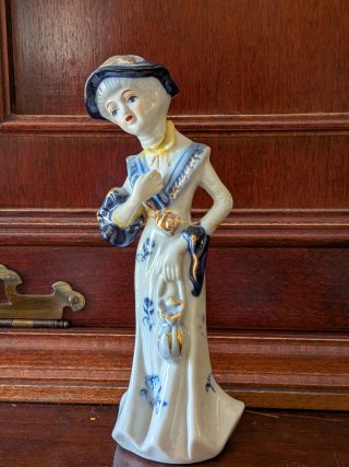 Figura porcelana china vintage