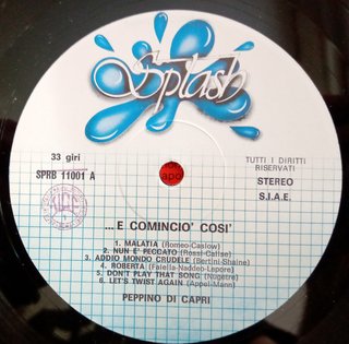 Peppino Di Capri ...E Comincio' Cosi' LP 12" 33 GG