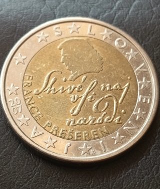 Moneda Eslovenia 2 Euros 2007