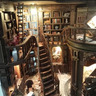 Maqueta biblioteca