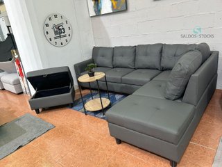 OFERTA NUEVO SOFA RINCONERA CON PUFF