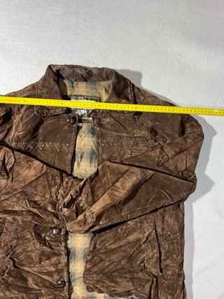 Chaqueta Piel Vintage Side Car Talla L