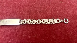 Pulseira Prata Chapinha