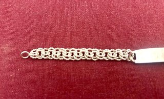 Pulseira Prata Chapinha
