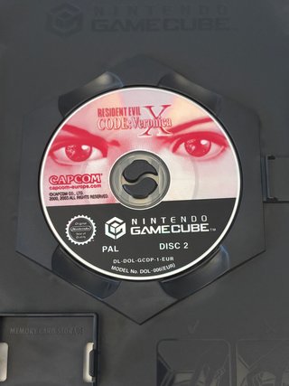 RESIDENT EVIL X CODE VERONICA NINTENDO GAMECUBE