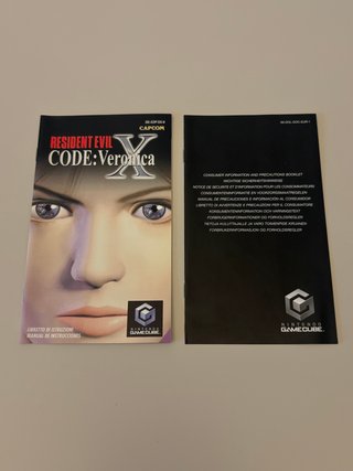 RESIDENT EVIL X CODE VERONICA NINTENDO GAMECUBE