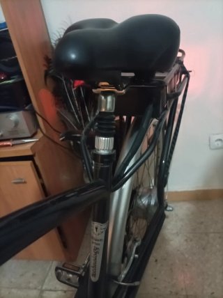 Bicicleta Eléctrica Negra