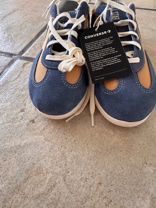 Zapatillas Converse Mujer Azul y Marrón