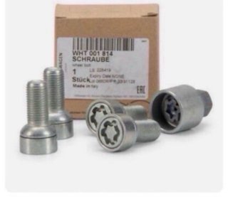 Tornillos antirrobo VW GOLF TIGUAN AUDI SEAT LEÓN