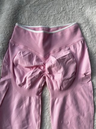 Leggings Push Up Talla M Rosa