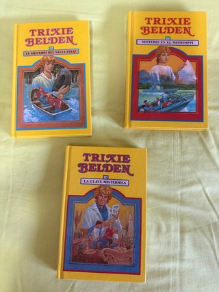 Lote de 3 libros “Trixie Belden” – Editorial Molin