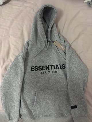 Sudadera Essentials Gris