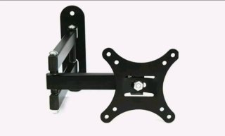 Staffa Braccio Porta TV Monitor 10"a 32" Estensibi